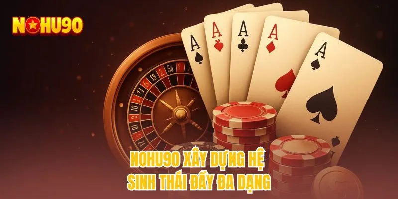 NOHU90 xây dựng hệ sinh thái đầy đa dạng